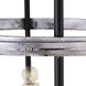 Lowcountry 4 Light Matte Black and Antique Silver Pendant Ceiling Light